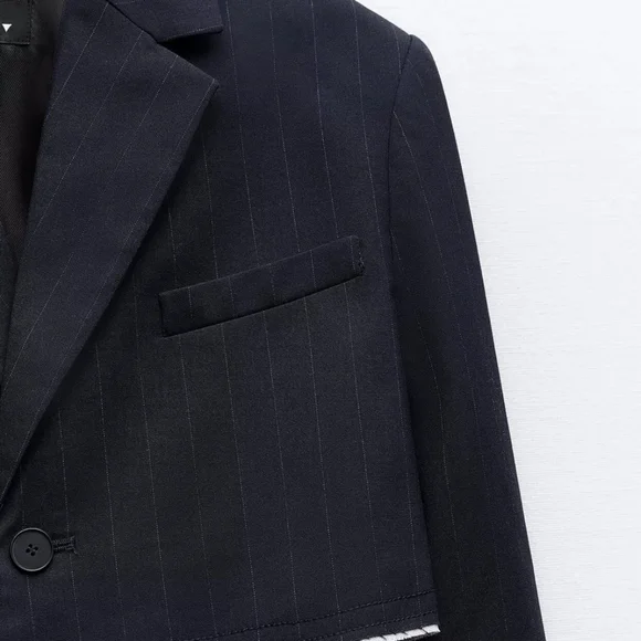 Zara cropped jacket blazer - Picture 11 of 17